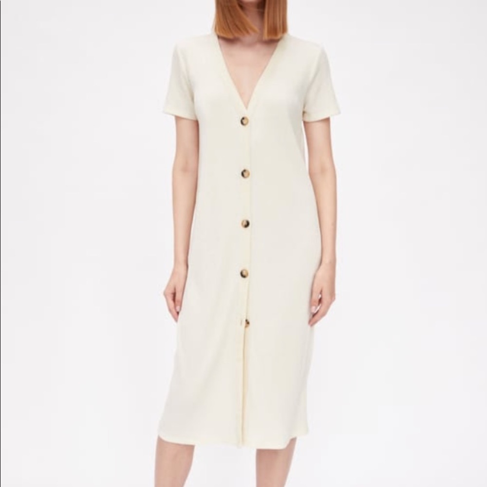 Zara JACKET DRESS WITH BUTTONS